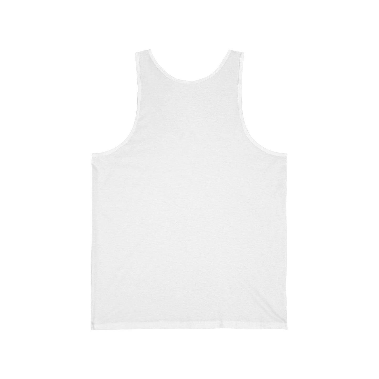 White tank top on a white background