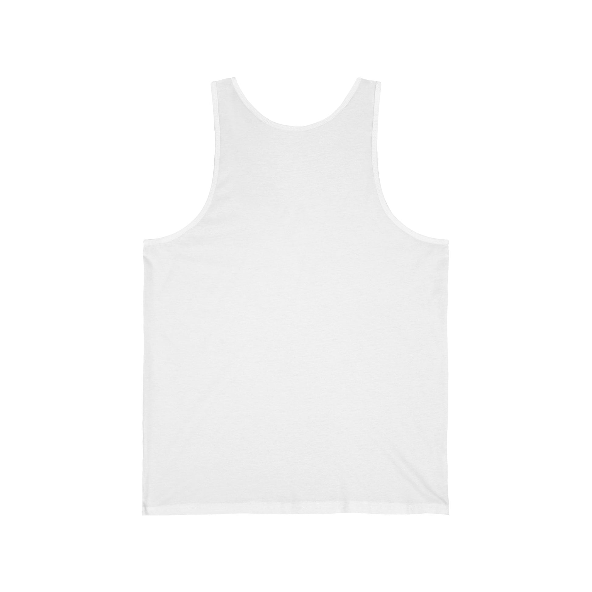 White tank top on a white background