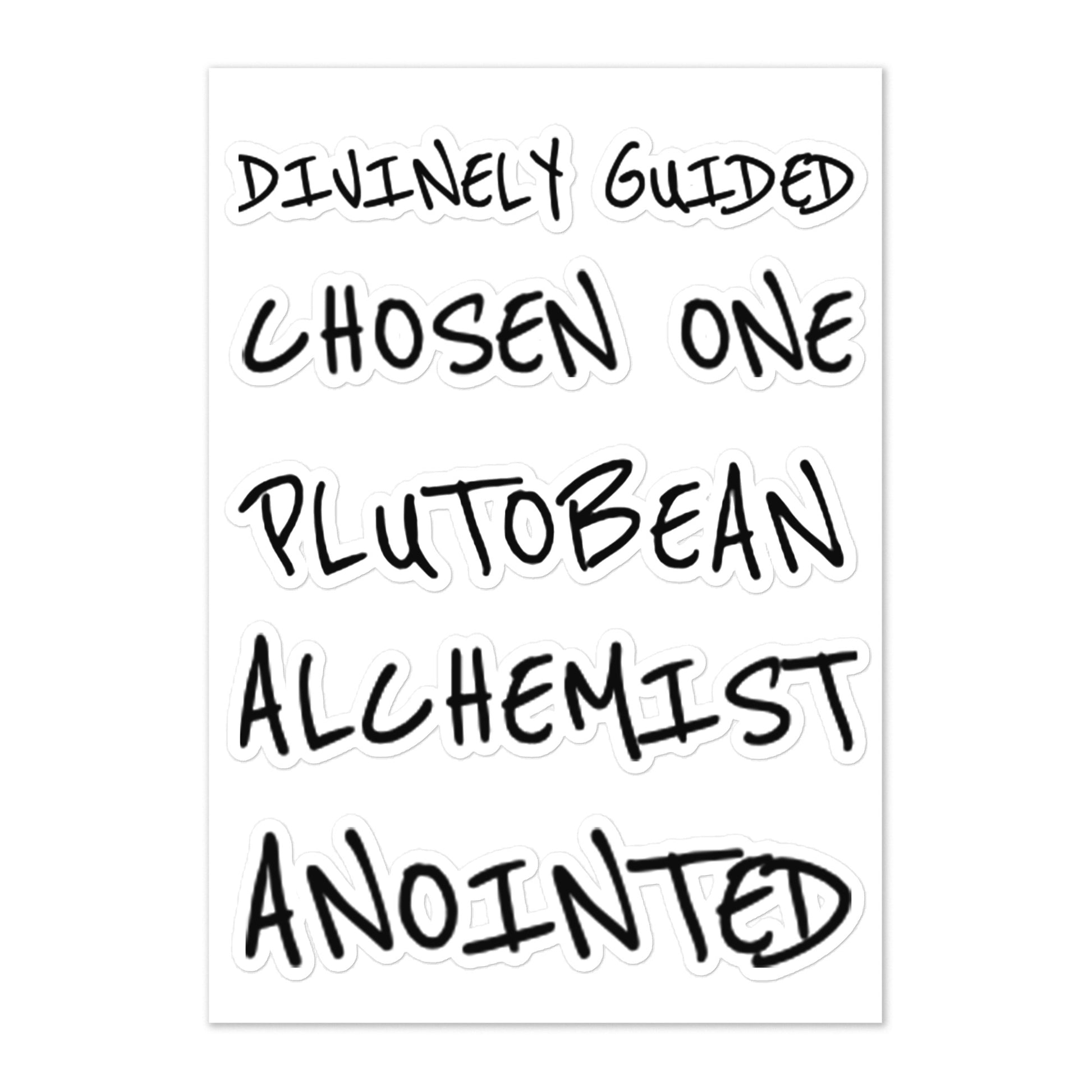 Text graphic with motivational phrases on a white background